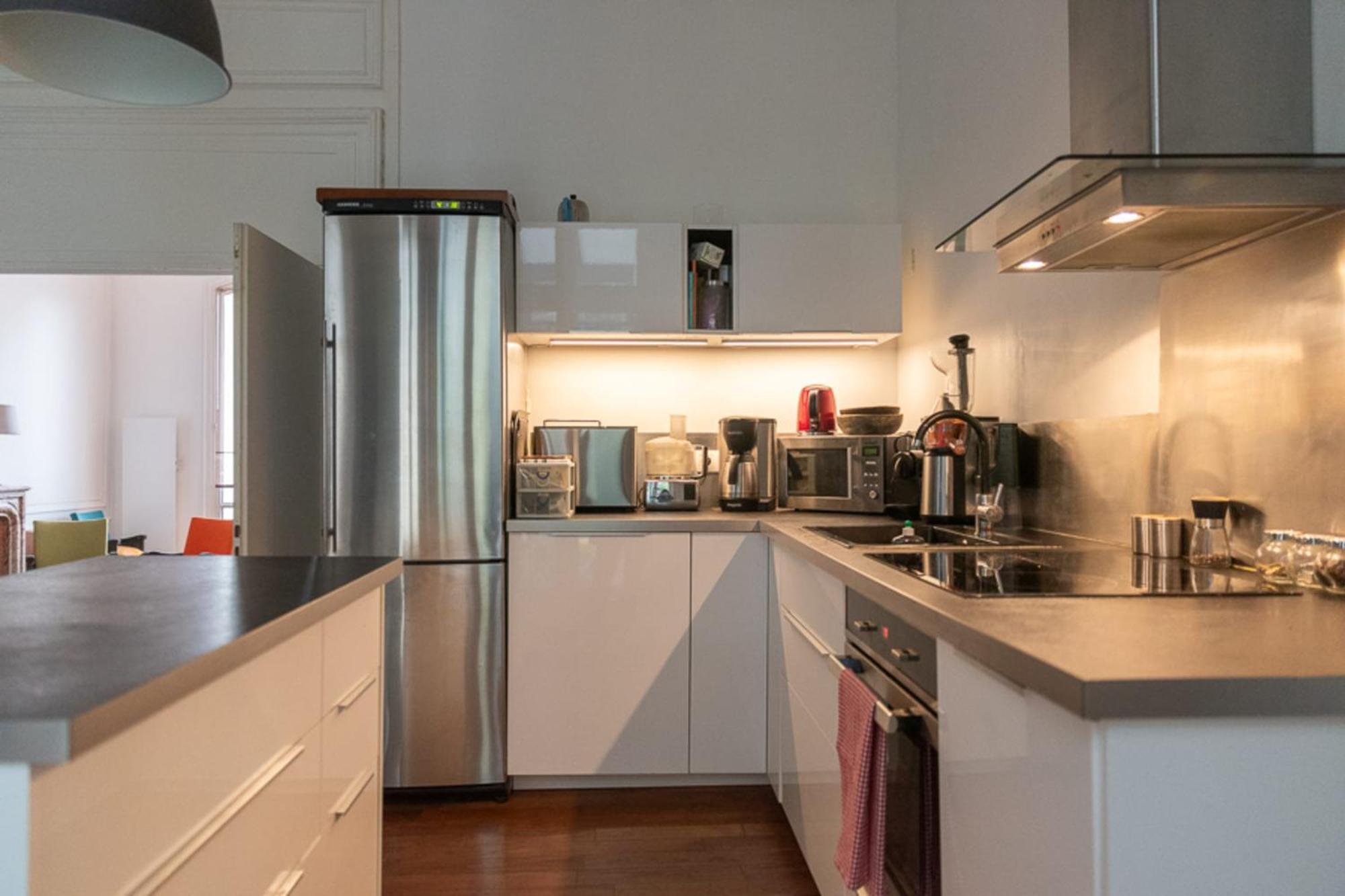 Appartement Spacious Nest With Terrace Near Batignolles *