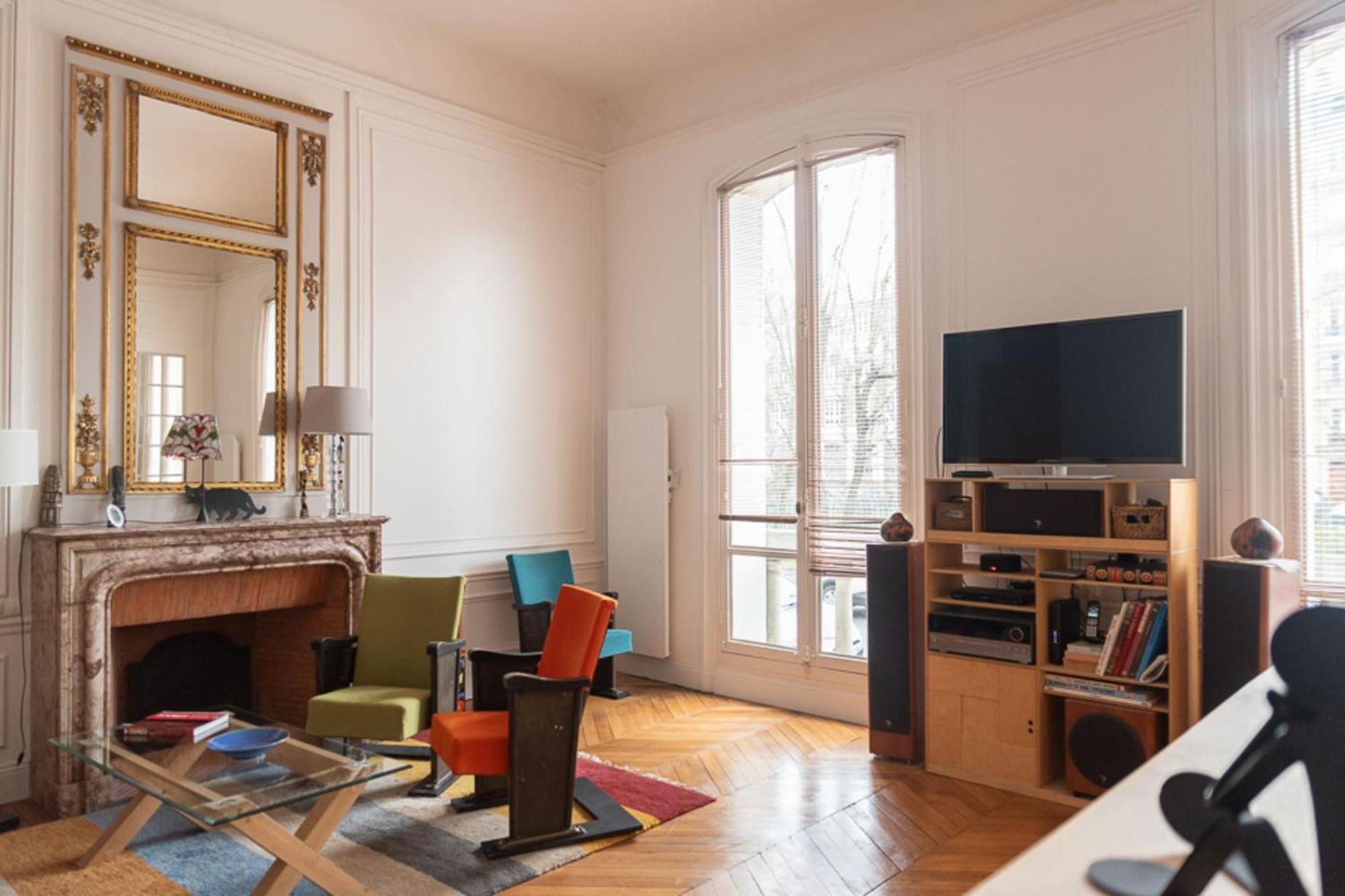 Spacious Nest With Terrace Near Batignolles Appartement